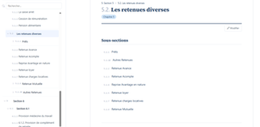 Documentation automatique du paramétrage de paie par IA
